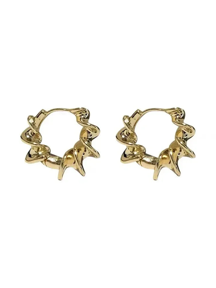 Dongdaemun Spiral Earrings - Viexta