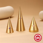 S925 Silver Niche Unique Chain Ring