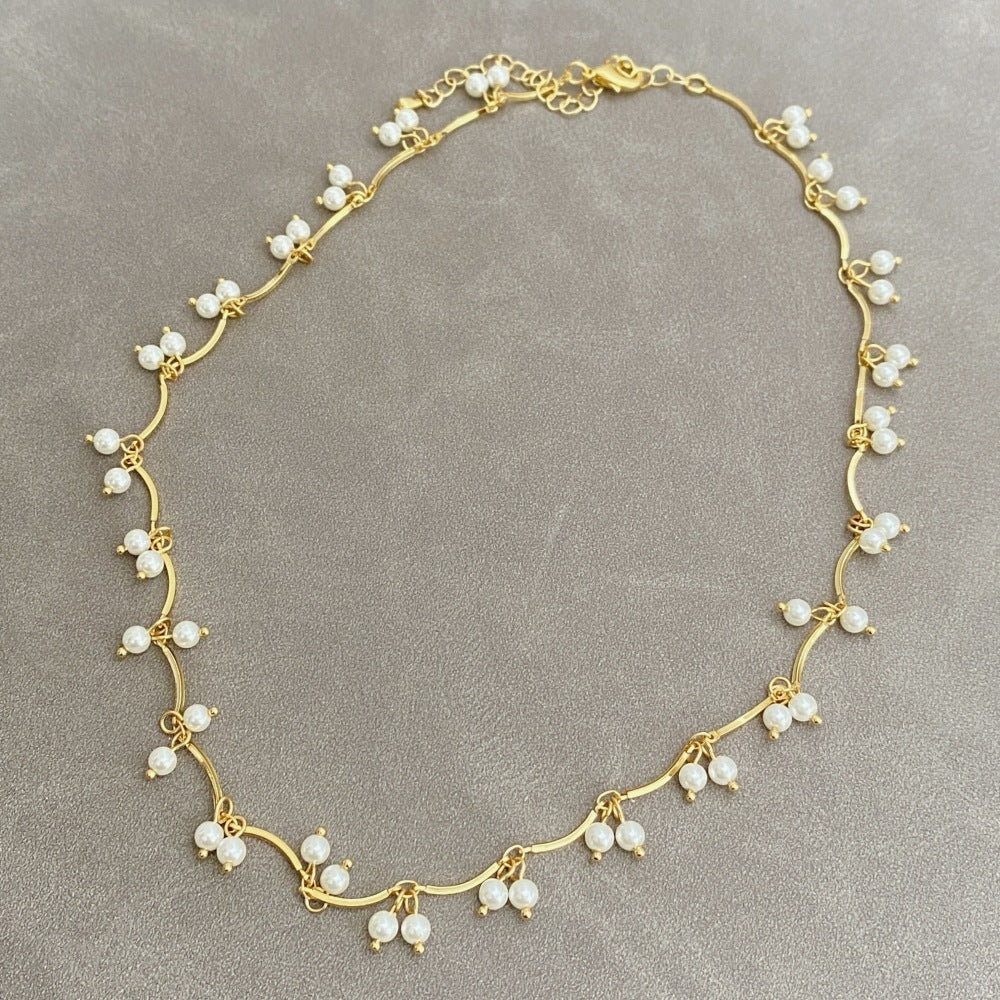 Small Pearl Necklace For Women