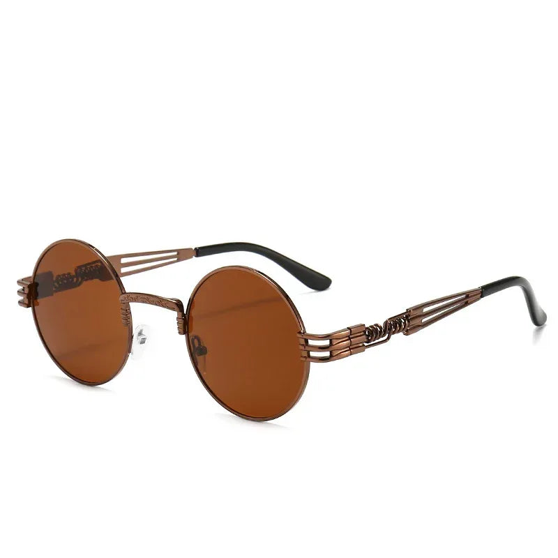 steampunk-round-frame-travel-sunglasses - Viexta