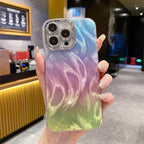 Drop-resistant Women's Gradient Lens iPhone Case