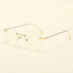 frameless-spectacle-frame-gold - Viexta