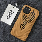 Titanium Gray Wind Hollowed iPhone Cases - Viexta