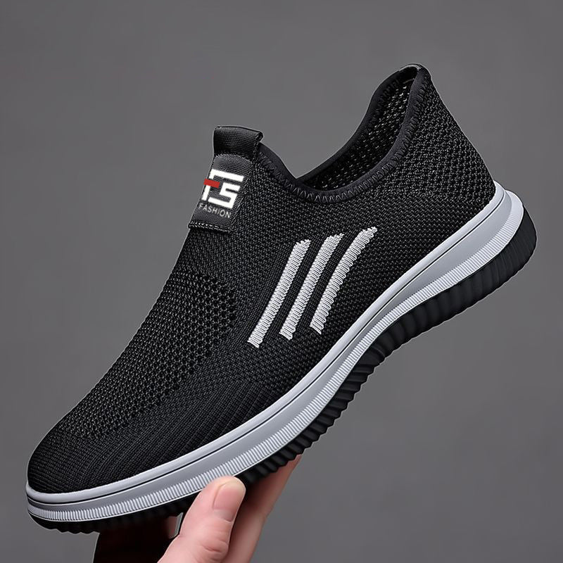 Mesh Breathable Flyknit Casual Sneaker