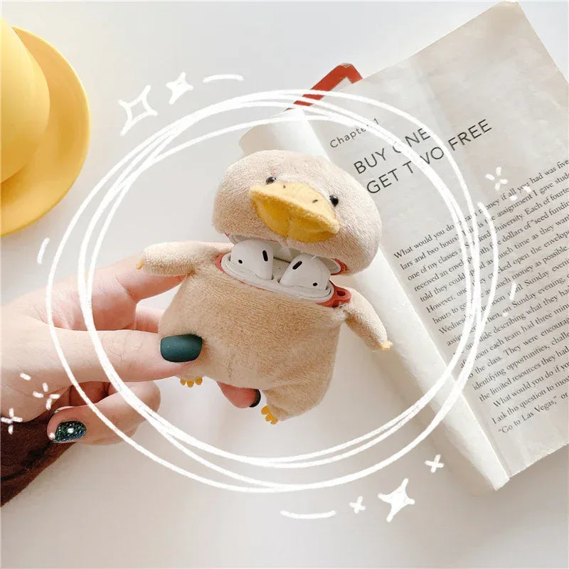 cute-duck-doll-airpods-protective-cover - Viexta