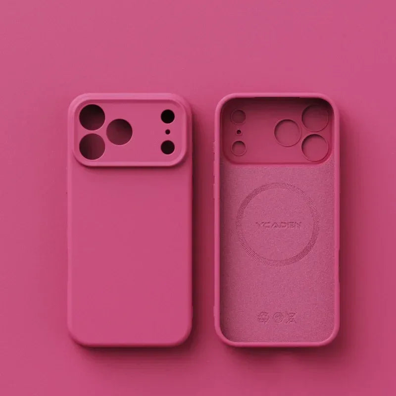 Liquid Silicone Magnetic iPhone Case - Viexta