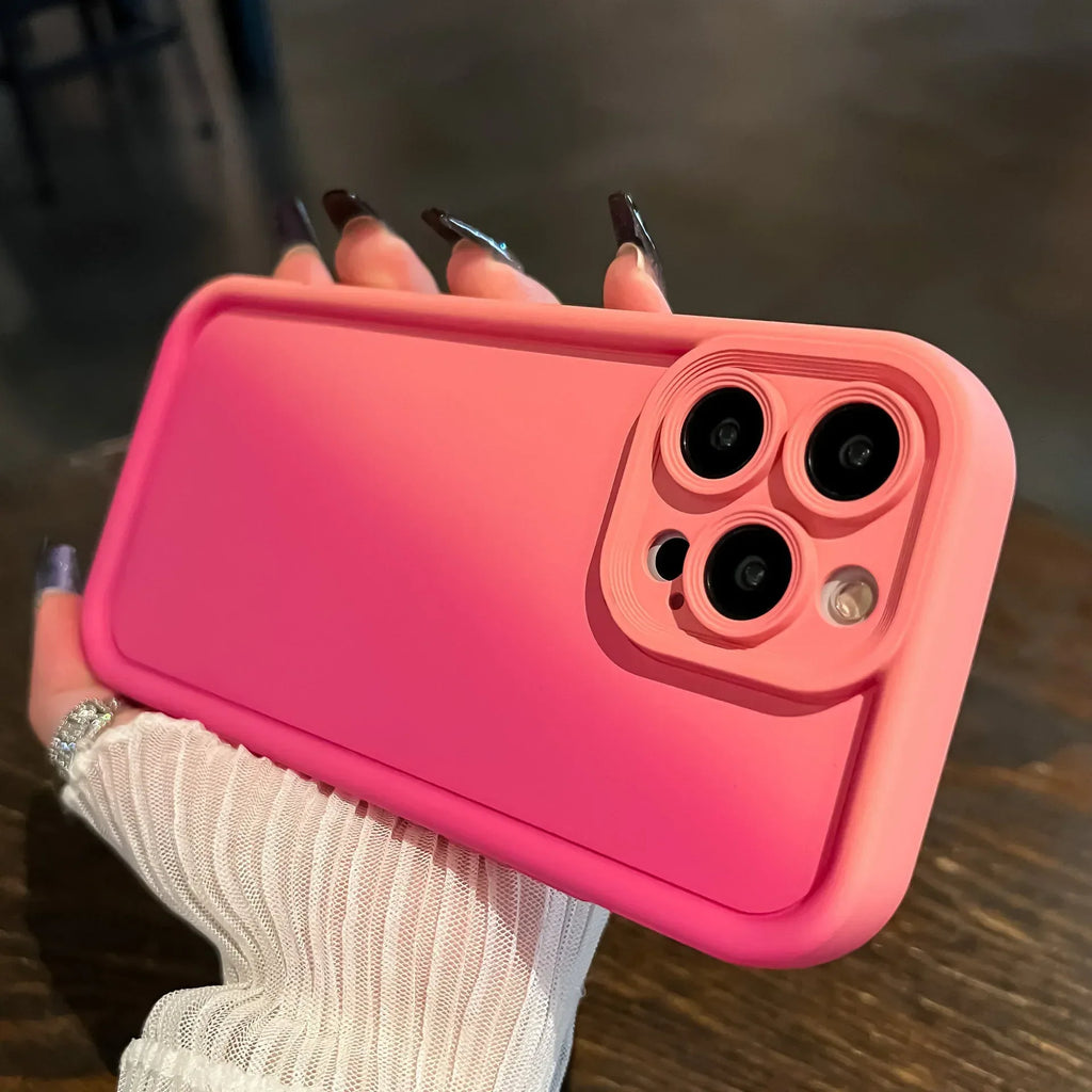 Oblique Stitching Gradient iPhone Case - Viexta