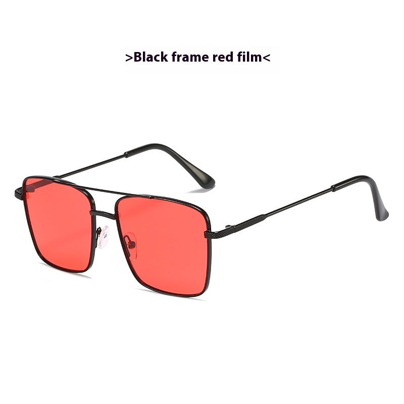 Metal Frame Sunglasses Retro Lens