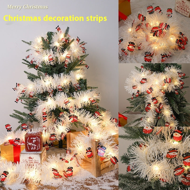 Christmas Ribbon Strip Light Band Atmosphere String