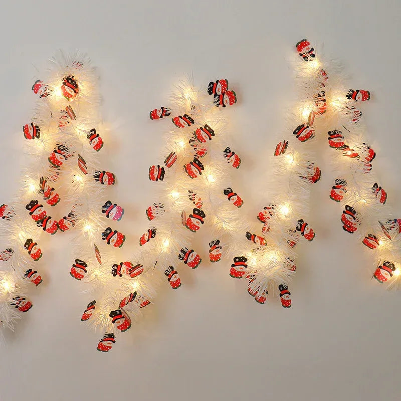 christmas-ribbon-strip-light-band-atmosphere-string - Viexta