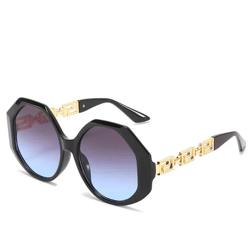 Women's Polygonal Sunglasses UV Protection - Viexta