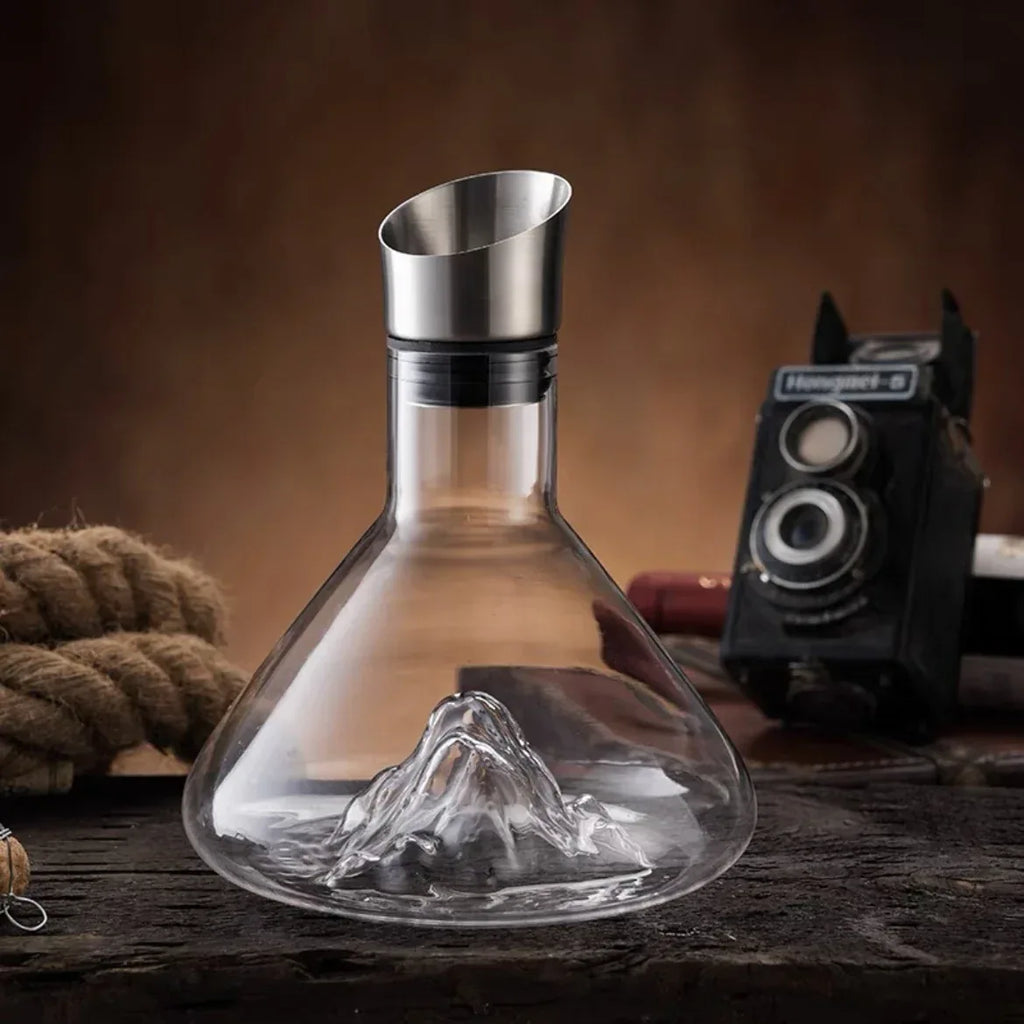 Iceberg Waterfall Crystal Glass Wine - Viexta