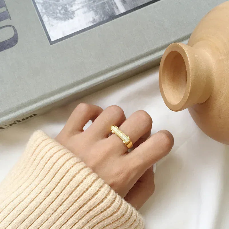 Diamond all-match ring - Viexta