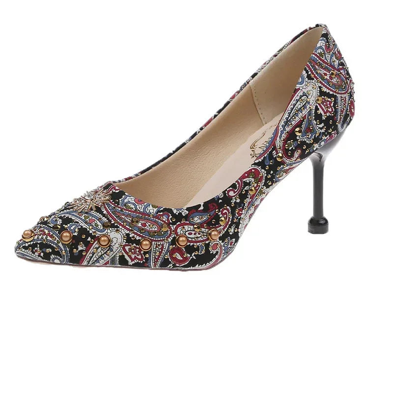 Rivet cat heels - Viexta