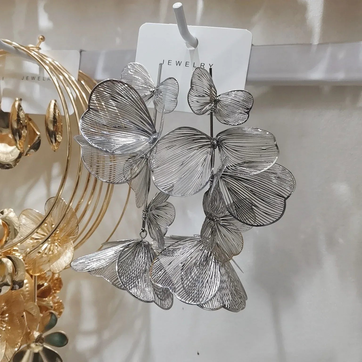 GoldenTexture Handmade Blade Eardrops - Viexta