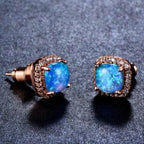 Korean-style Zircon Stud Earrings - Viexta