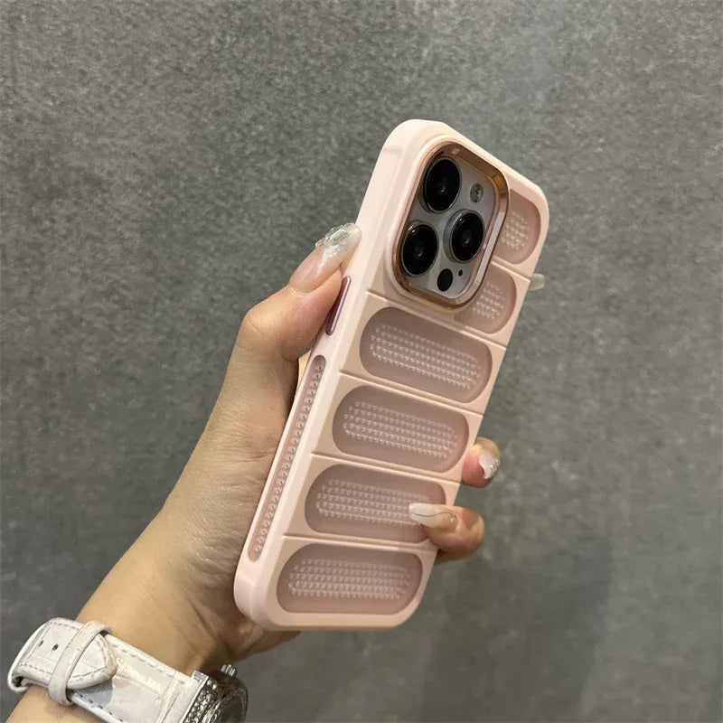 Honeycomb Heat Dissipation iPhone Case - Viexta