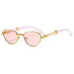 Women's Retro Oval Frame UV-proof Sunglasses - Viexta