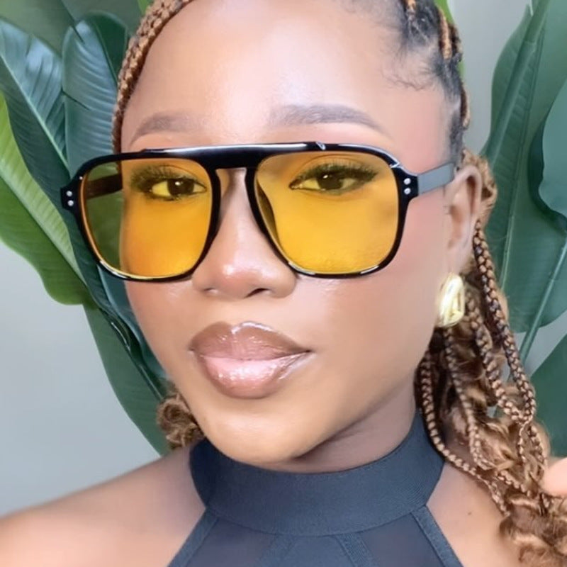 Personalized Simple UV-proof Women's Sunglasses