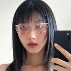 womens-fashion-cat-eye-hollow-sunglasses - Viexta