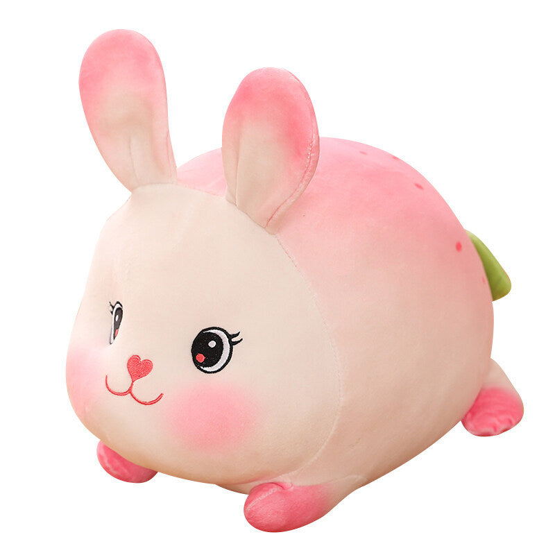 Household Lovely Strawberry Rabbit Plush Toy