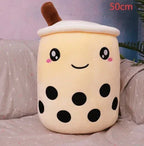 Fruit Drink Plush Stuffed Strawberry Boba Tea Cup Toy - Viexta