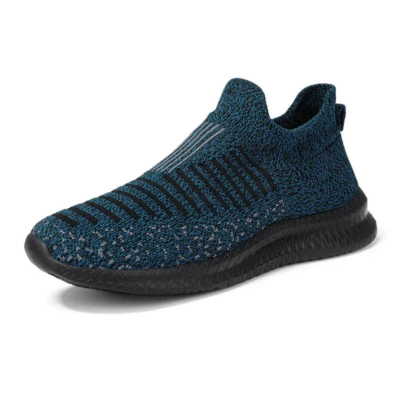Mesh Sneakers For Men Non-slip Walking Running Shoes - Viexta
