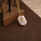 Baroque Freshwater Pearl Pendant - Viexta
