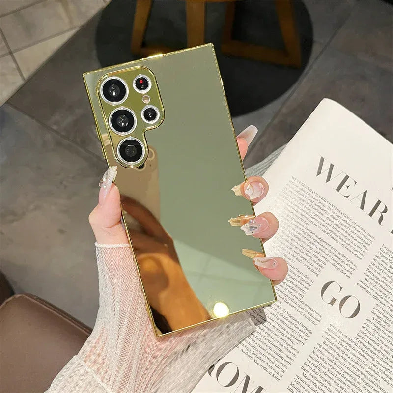 Electroplated Mirror Samsung Case - Viexta