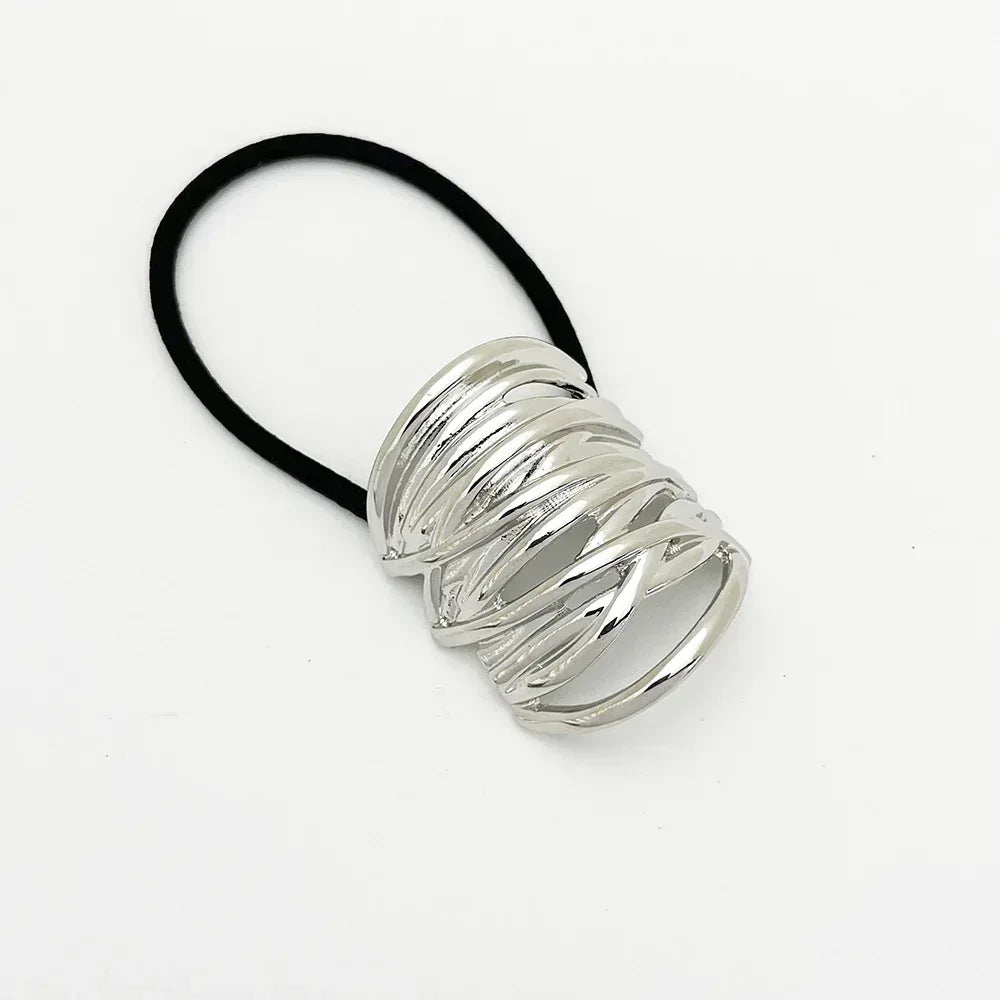 Metal Hair Rope Ponytail Head Rope - Viexta