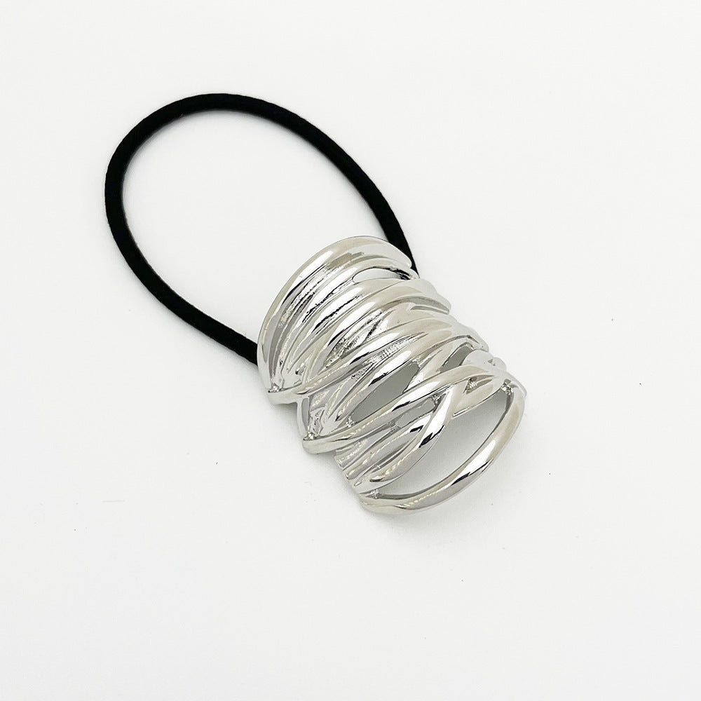 Metal Hair Rope Ponytail Head Rope