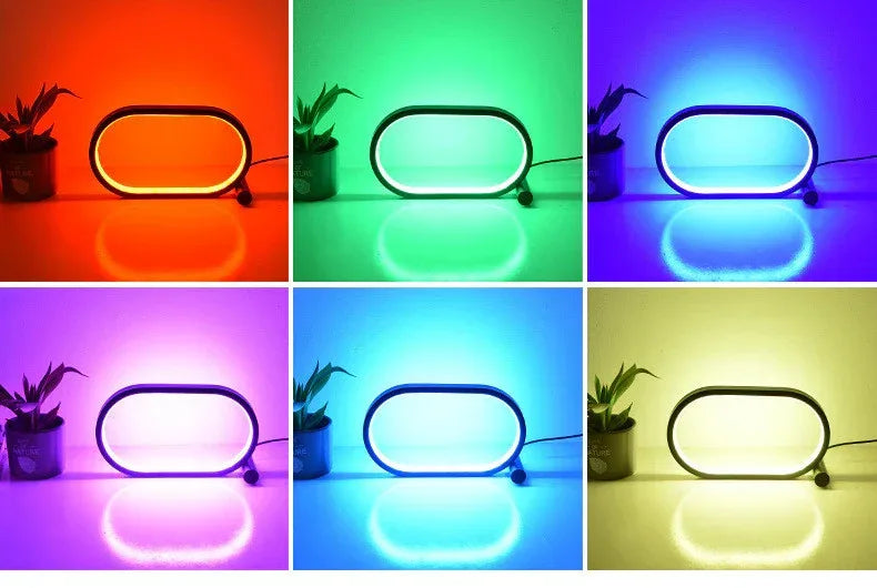 Oval Acrylic Touch Lamp - Viexta