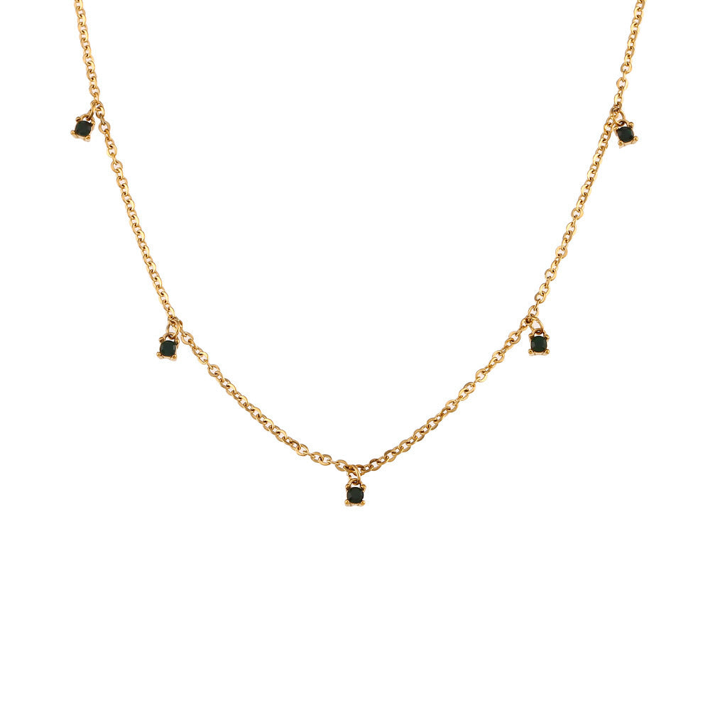 Zircon Clavicle Chain