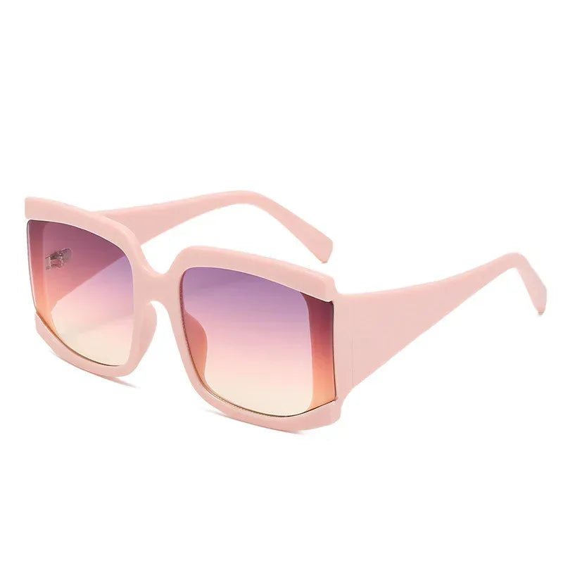Square Large Frame Sunglasses - Viexta