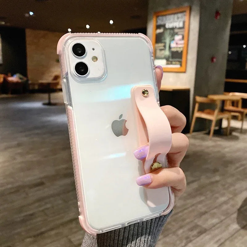 Transparent Anti-fall Mobile iPhone Protective Cover - Viexta