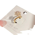 Niche Spinning Snowflake Ring - Viexta