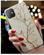 embossed-frosted-soft-shell-huawei-case - Viexta