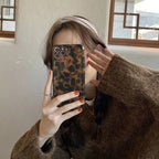 vintage-amber-pattern-iphone-case - Viexta