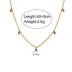 Zircon Clavicle Chain - Viexta