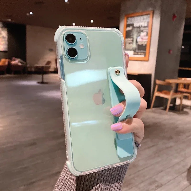 Transparent Anti-fall Mobile iPhone Protective Cover - Viexta