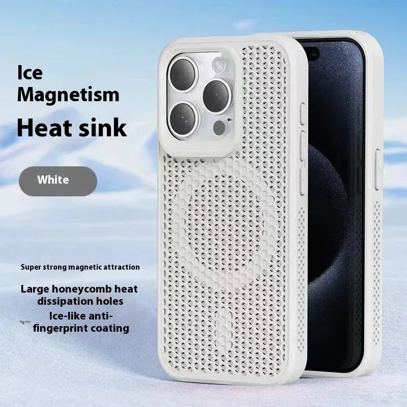 Honeycomb Mesh Magnetic iPhone Case - Viexta