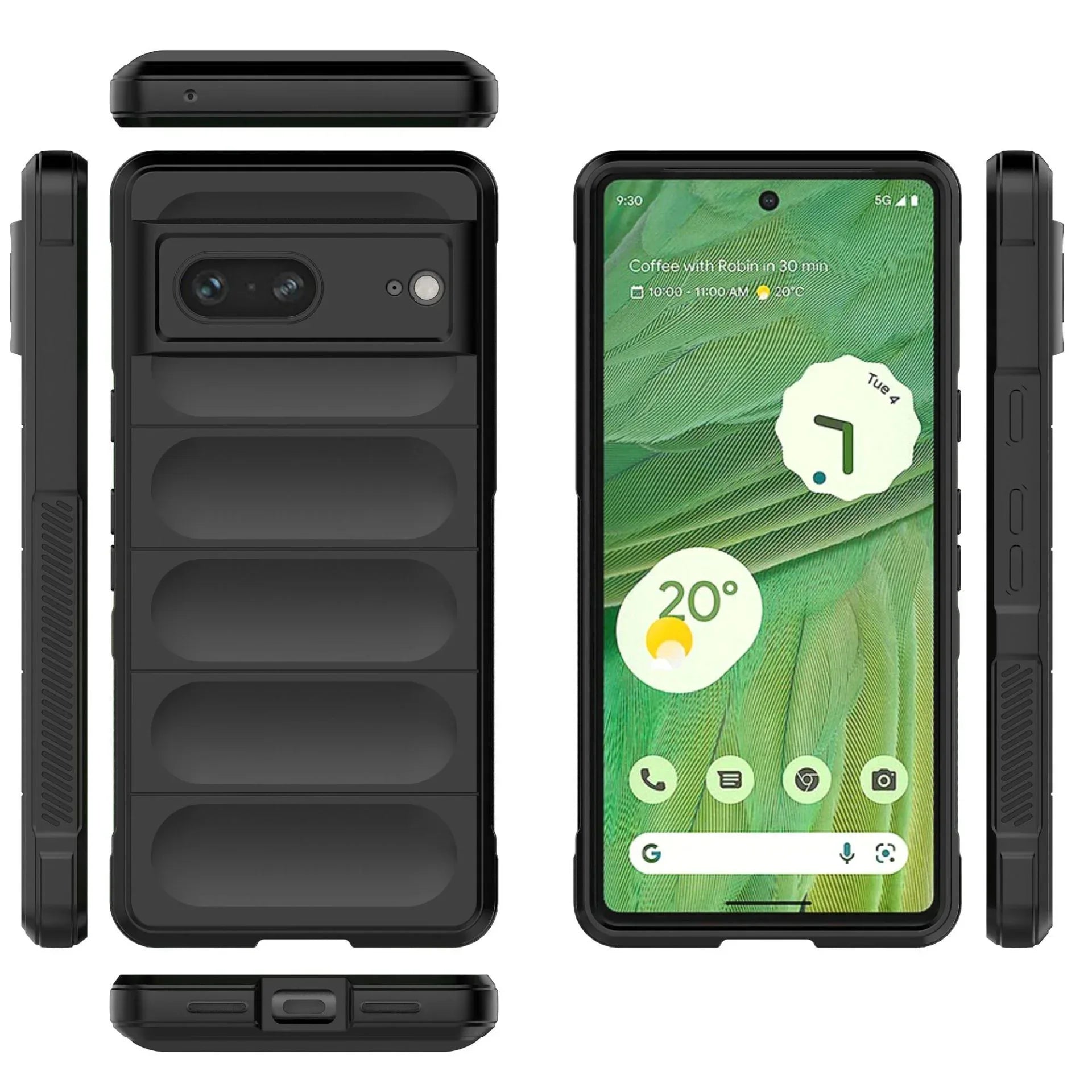 Magic Shield Airbag Goggle Pixel Drop-resistant Phone Case - Viexta