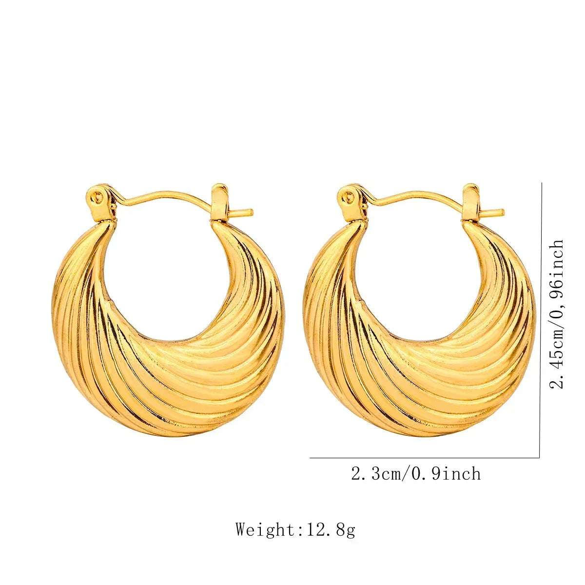 Stainless Steel Hoops - Viexta