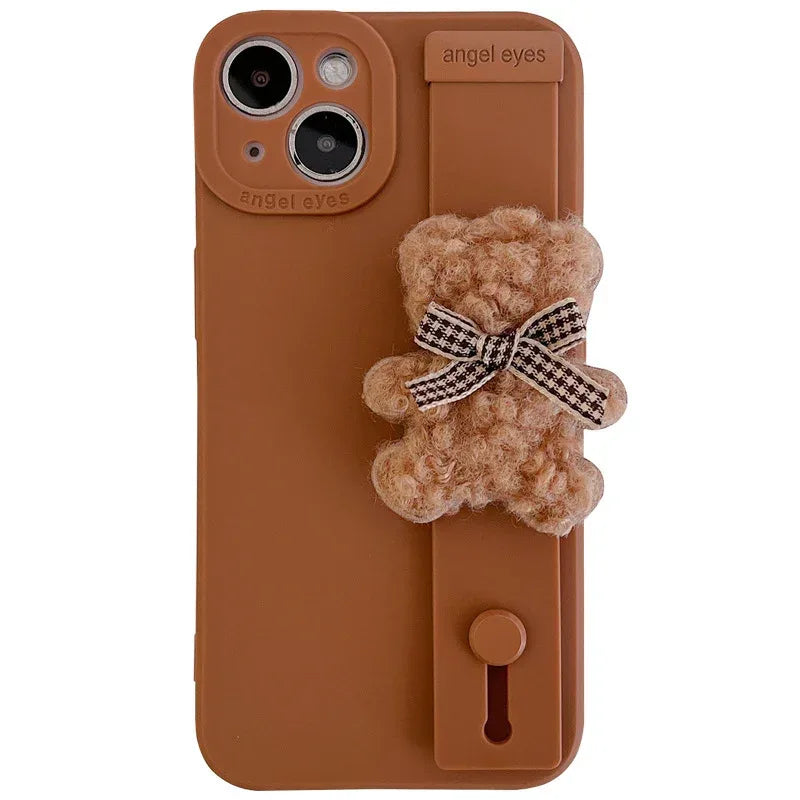 Solid Color Wristband iPhone Case - Viexta