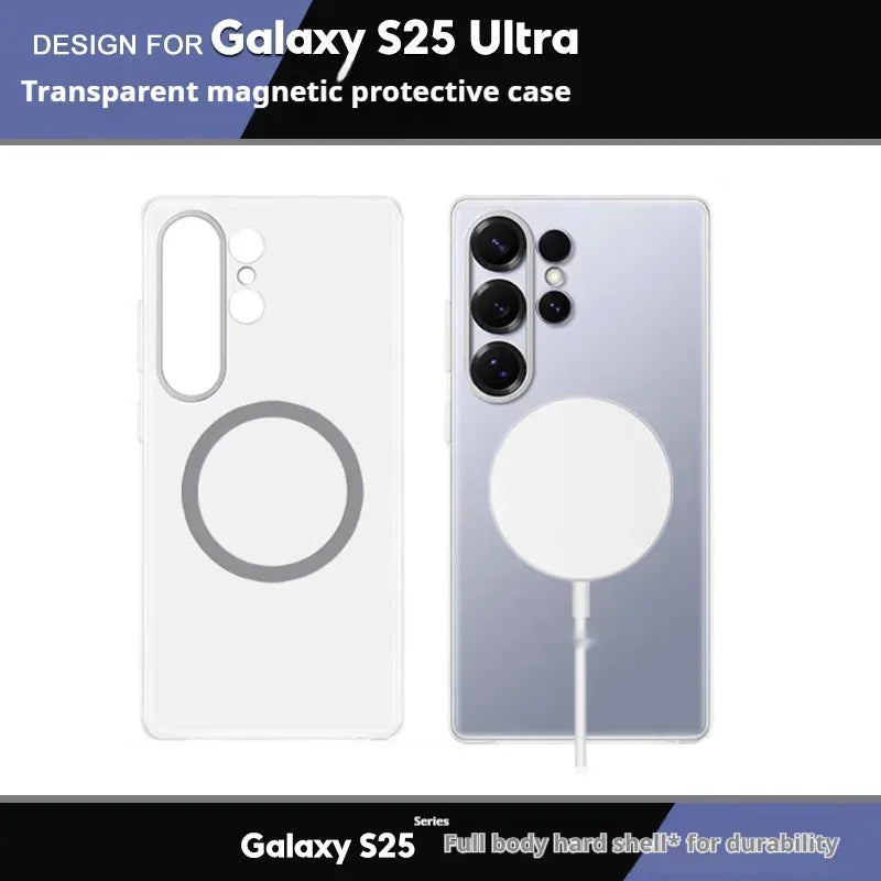 Transparent Three-edge Protective Shell High Samsung case - Viexta