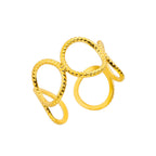 Stainless Steel Pearl Ring