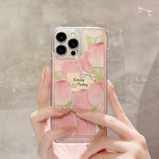 Transparent Anti-falling Soft iPhone Case