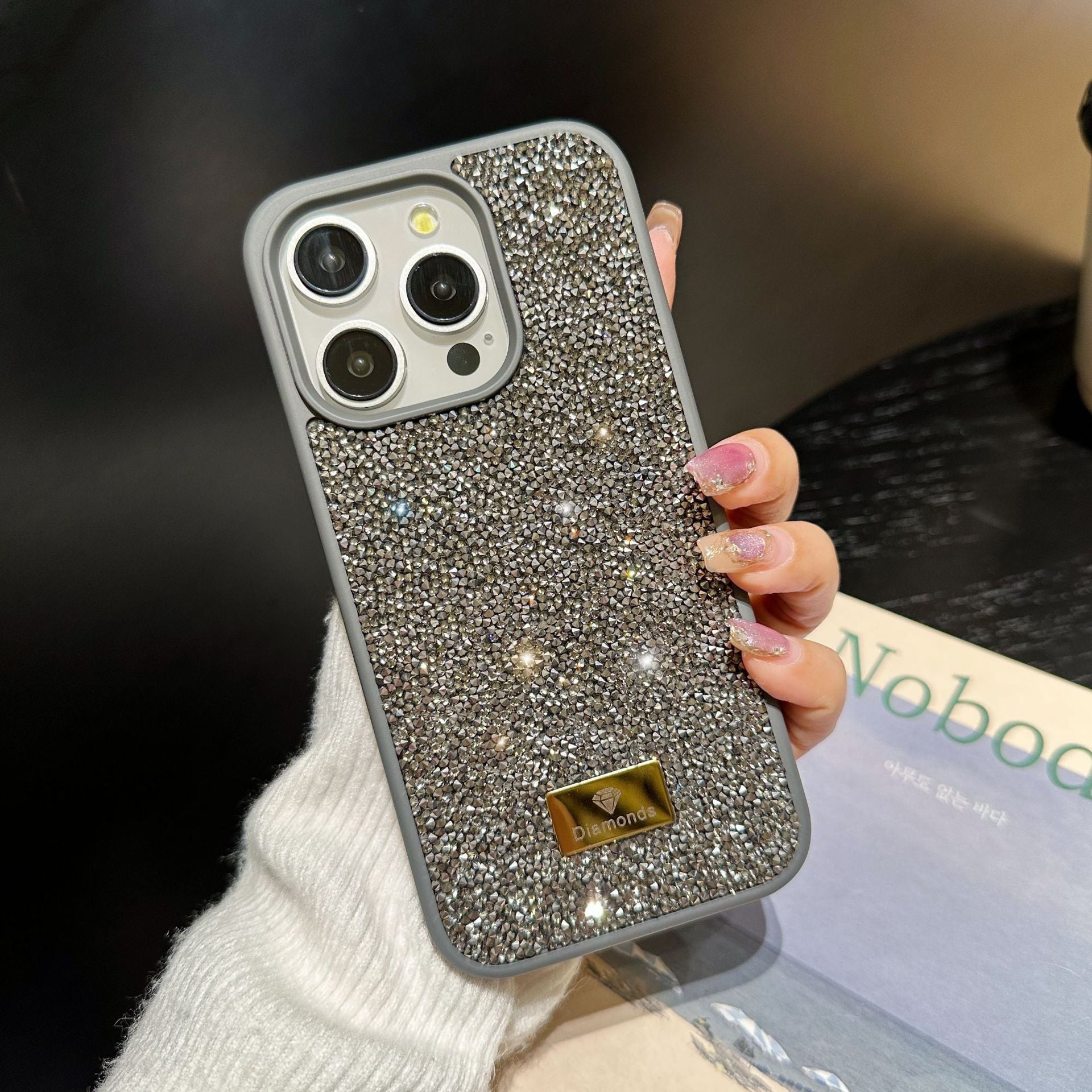 Luxury Rhinestone iPhone Shell Full Diamond Protective Cover