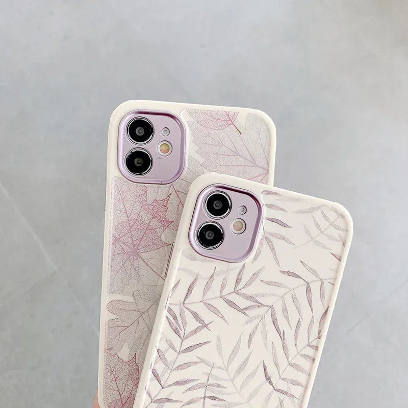 Twigs and leaves iPhone case - Viexta