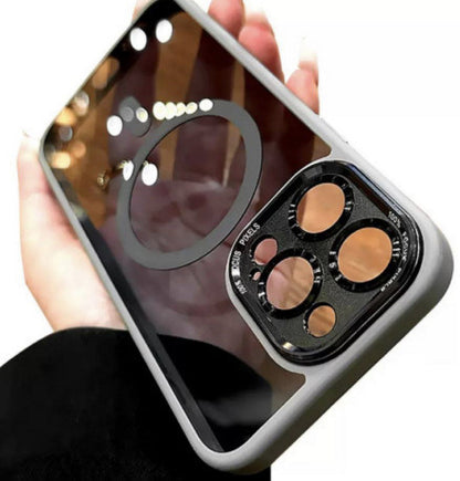 Metal Lens Magnetic iPhone Case